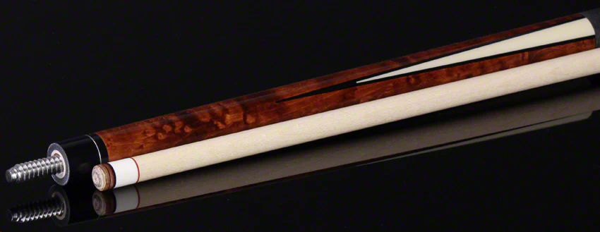 McDermott G Series Dark Cherry Stained Maple Wolf Wildfire Pool Cue - G422 - Image 3