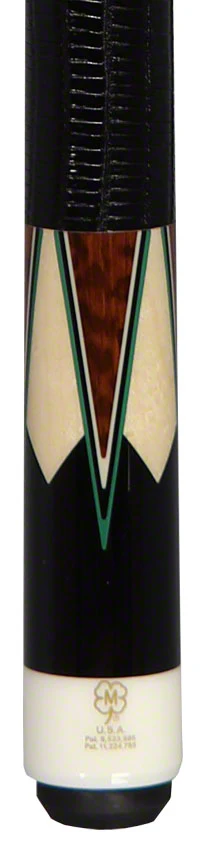 McDermott H Series Black with Snakewood and Maple Points Pool Cue - H1752 - Image 4