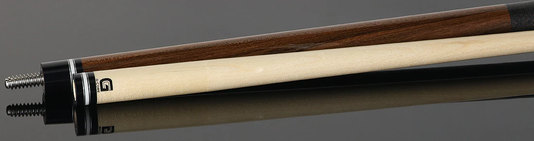 McDermott Parda with Amber Diamonds and White Urethane Clover Inlays Cue of the Month with G-Core Shaft - Image 4