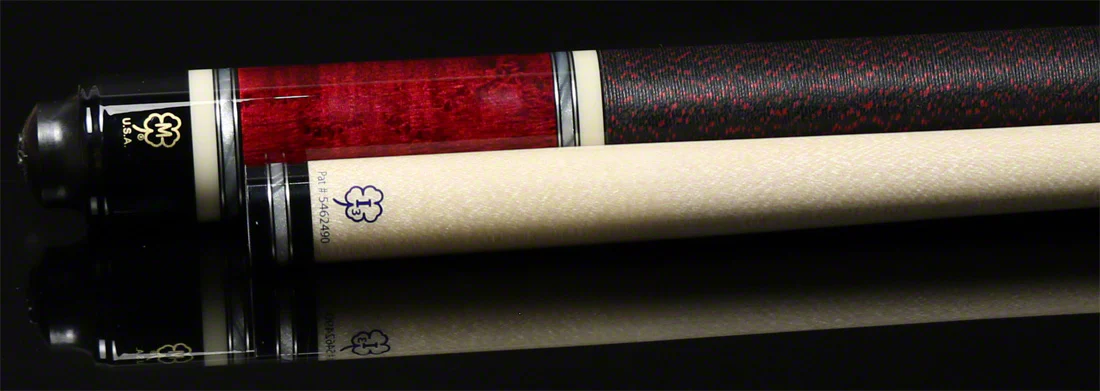 McDermott Select Series Burgundy Stained Birdseye Maple Pool Cue - SL01 - Image 5