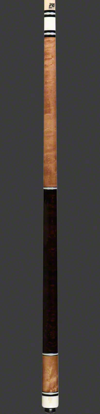 McDermott Select Series Walnut Stained Maple with Dark English Stained Maple No Wrap Pool Cue - SL04 -DIS - Image 3