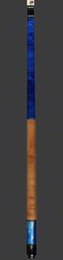 McDermott Select Series Pacific Blue Maple with Blue Pearl and Maple No Wrap Pool Cue - SL05 - Image 3