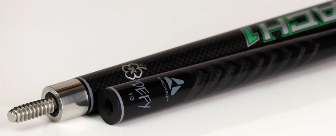Mcdermott Vanquish Mach 1 Carbon Fiber Break Cue with Linen Wrap - VQM1W - Image 6