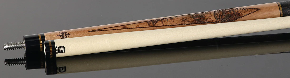 McDermott Wildfire 3D Laser Engraved Leopard Cue of the Month - Image 4