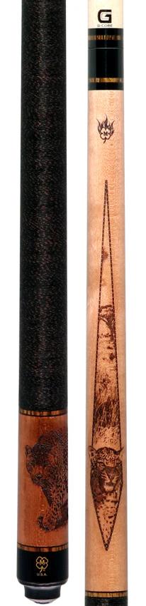 McDermott Wildfire 3D Laser Engraved Leopard Cue of the Month - Image 5