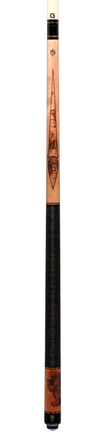 McDermott Wildfire 3D Laser Engraved Leopard Cue of the Month - Image 6