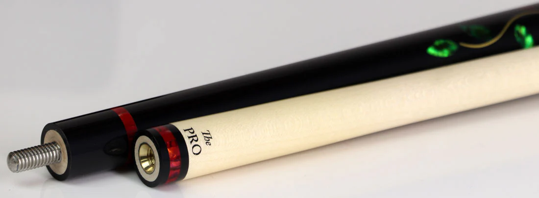 Meucci BMC Glass Rose Pool Cue with Pro Shaft - BMCGRBKPRO - Image 4