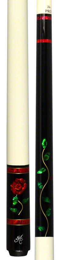 Meucci BMC Glass Rose Pool Cue with Pro Shaft - BMCGRBKPRO - Image 5