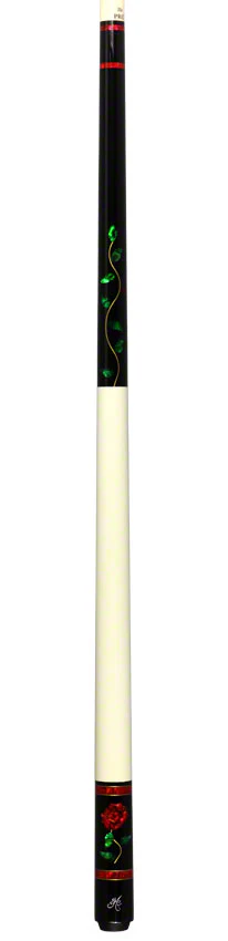 Meucci BMC Glass Rose Pool Cue with Pro Shaft - BMCGRBKPRO - Image 6