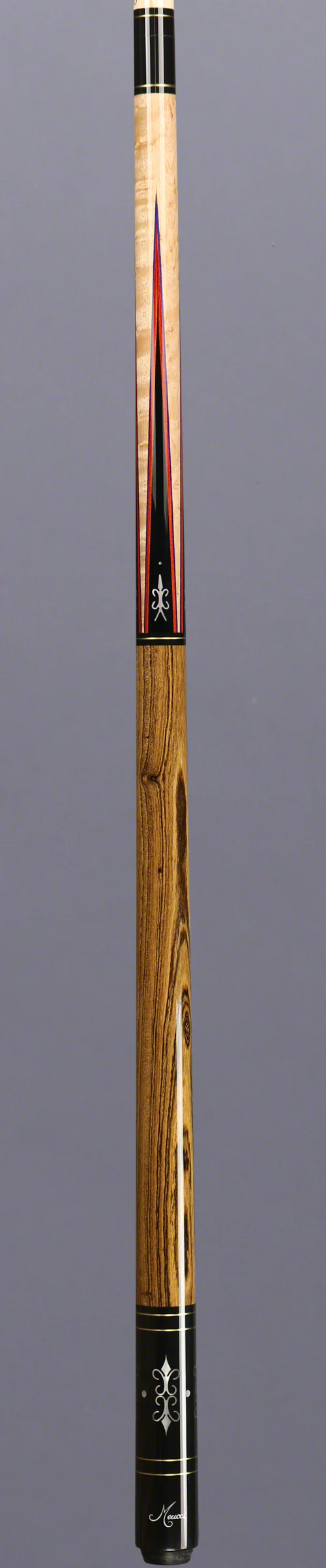 Meucci All Natural Wood Series Birdseye Maple with Bocote Wrapless Pool Cue - ANW3 - Image 4