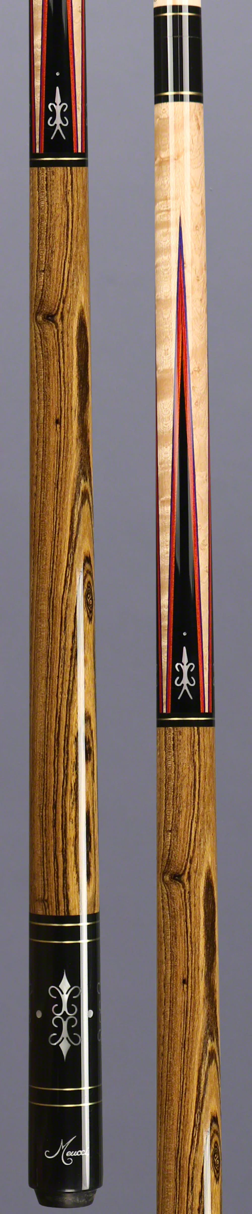 Meucci All Natural Wood Series Birdseye Maple with Bocote Wrapless Pool Cue - ANW3 - Image 5