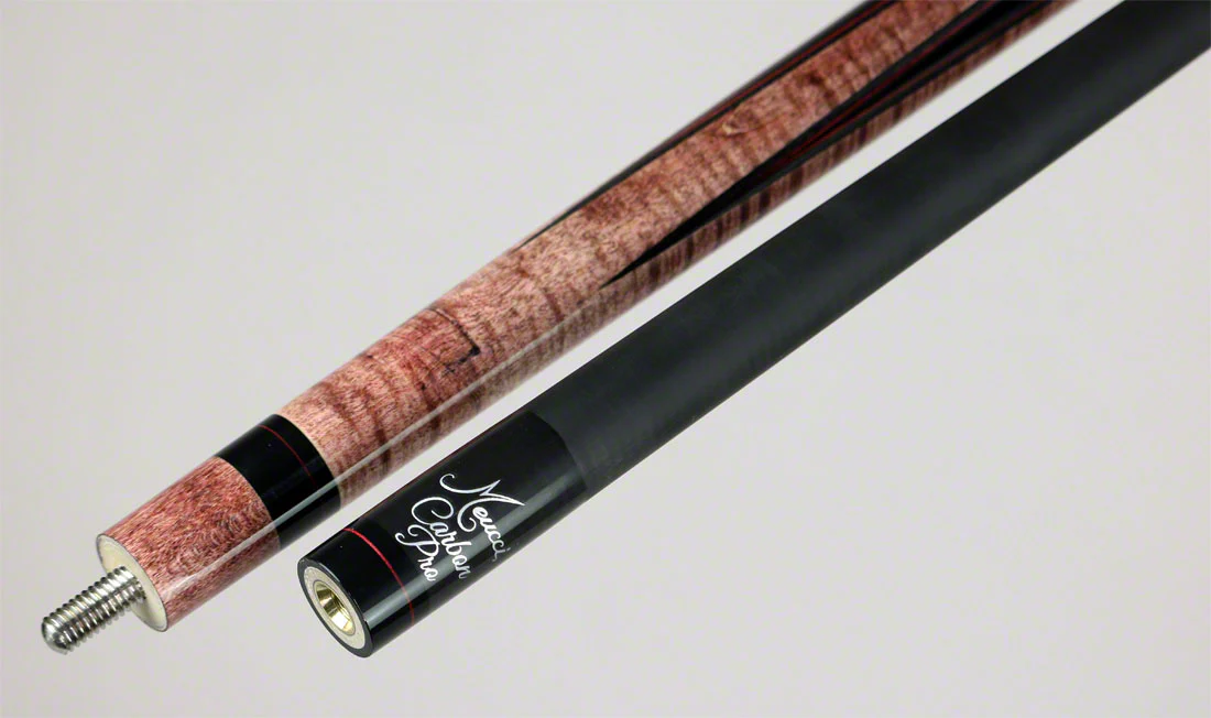 Meucci Hall Of Fame Medieval Burgundy Stained Pool Cue with Carbon Shaft - HOF07BURC - Image 3