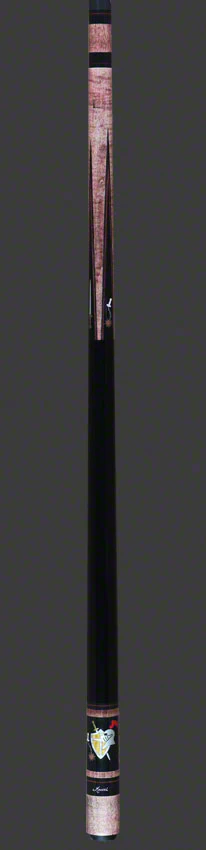 Meucci Hall Of Fame Medieval Burgundy Stained Pool Cue with Carbon Shaft - HOF07BURC - Image 4