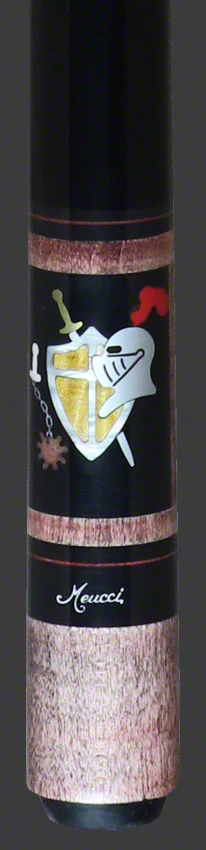 Meucci Hall Of Fame Medieval Burgundy Stained Pool Cue with Carbon Shaft - HOF07BURC - Image 6