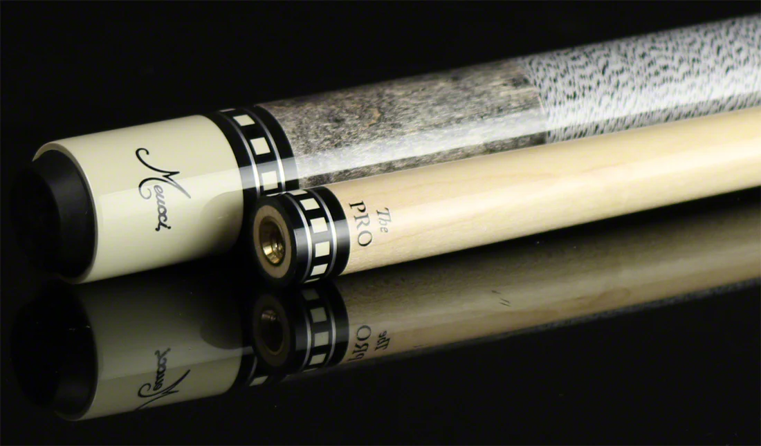 Meucci Grey Stained Maple Pool Cue with Pro Shaft - JSSPRO - Image 5
