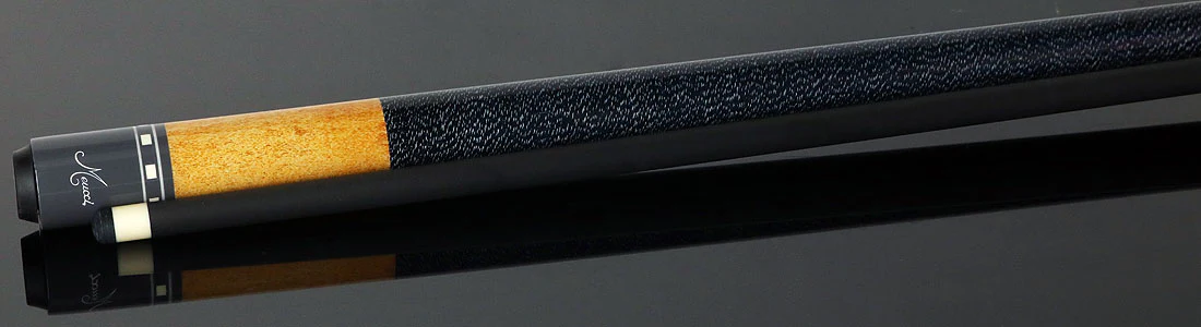 Meucci Summer Series 15 Antique Stained and Gray Pool Cue with Carbon Shaft - Image 3