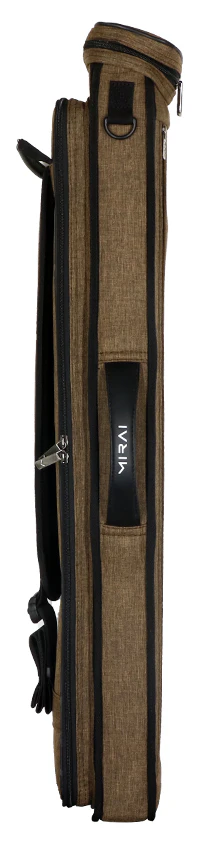 Mirai 3x5 Biege Hybrid Soft Pool Cue Case - Image 3