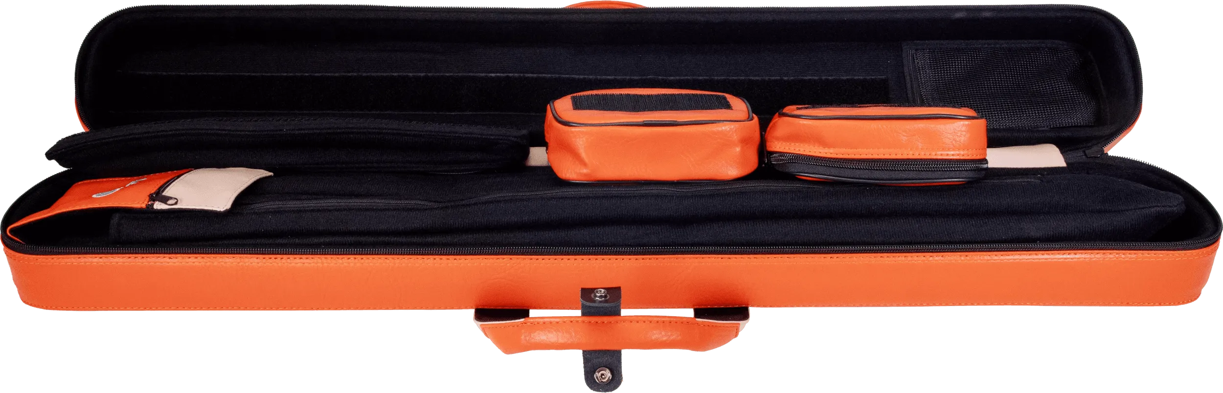 Molinari Flat Butterfly 2x4 Soft Case - Orange / Light Pink - Image 7