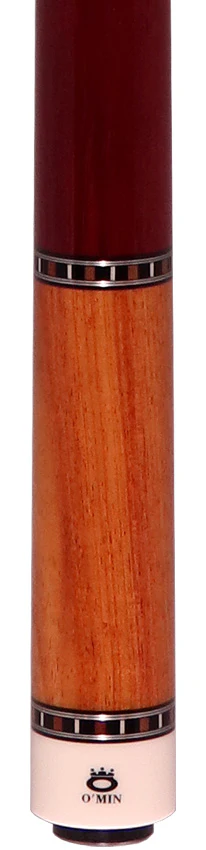 O'Min Pearwood with Purpleheart Wrap Section Pool Cue - Image 2