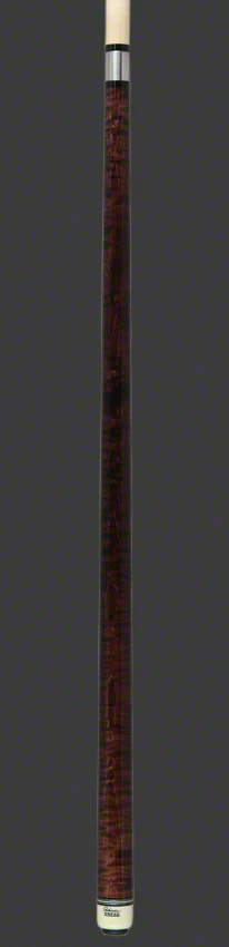 Pechauer Rosewood Stained Curly Maple Break Cue - PCMBK - Image 4