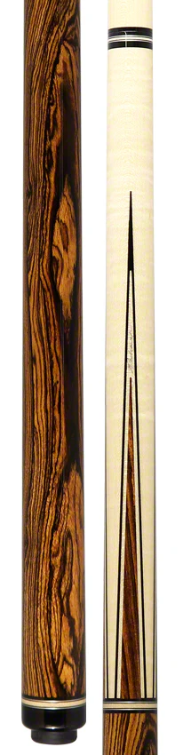 Pechauer Pro Series P08R Maple with Bocote Points and Bocote Wrapless Pool Cue - Image 5