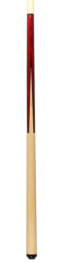Pechauer Pro Series P02R Wine Stained Maple with Natural Maple Wrapless Pool Cue - Image 6