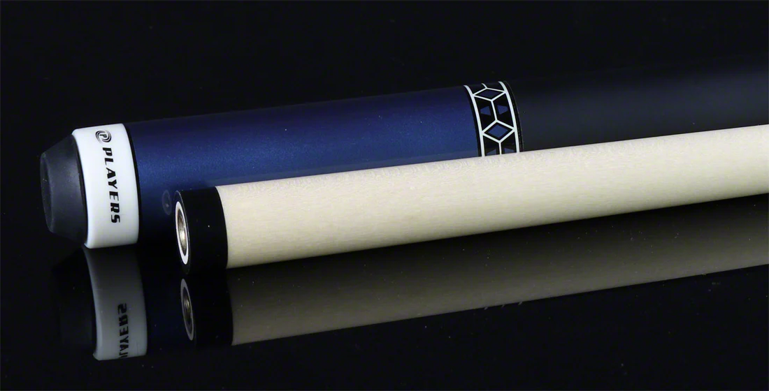Players Classic Series Metallic Blue Pool Cue - C602 - Image 6