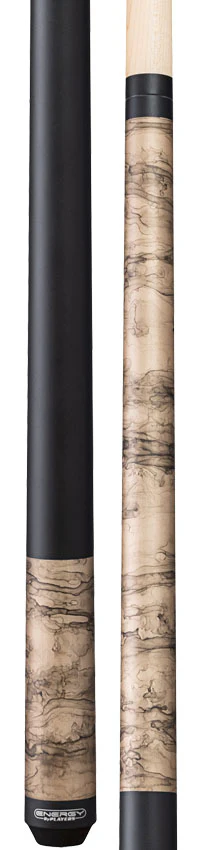 Players Energy Series Matte Champagne Smoke Wrapless Pool Cue - Image 3