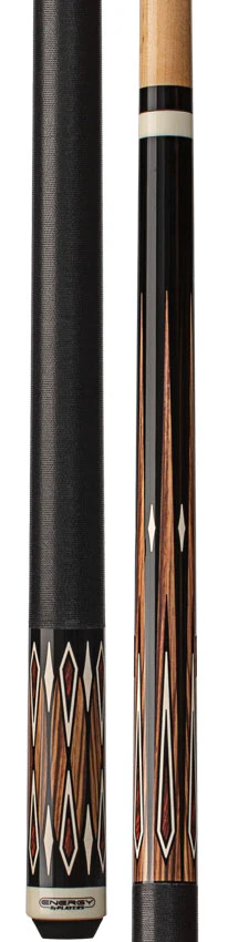 Players Energy Series Natural Maple Pool Cue with Black Linen Wrap - Image 3