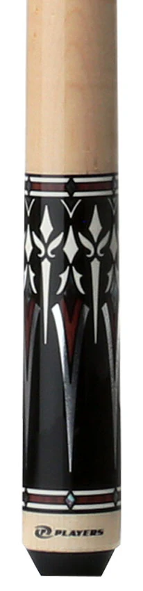 Players Graphic Series Birdseye and Black No Wrap Pool Cue - Image 2