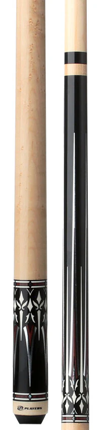 Players Graphic Series Birdseye and Black No Wrap Pool Cue - Image 3