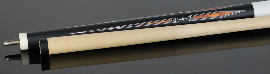 Players Matte Black with Thuya and Snakewood Points Graphic Series Pool Cue - G4150 - Image 4