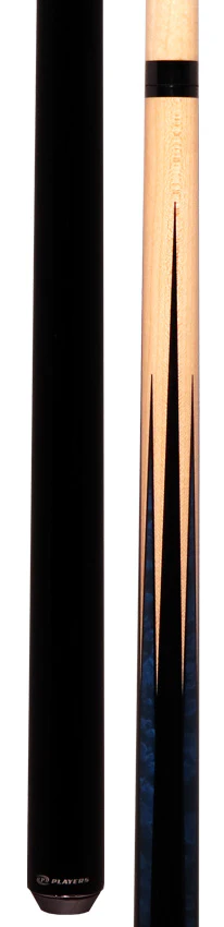 Players Sneaky Pete Series Birdseye 8 Point Black and Cobalt Play Cue - SPSP20 - Image 5