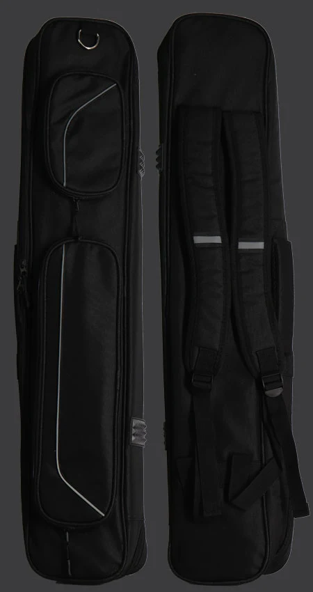 Pool Gods Black 3x4 Soft Pool Cue Case - PGS34BK - Image 2