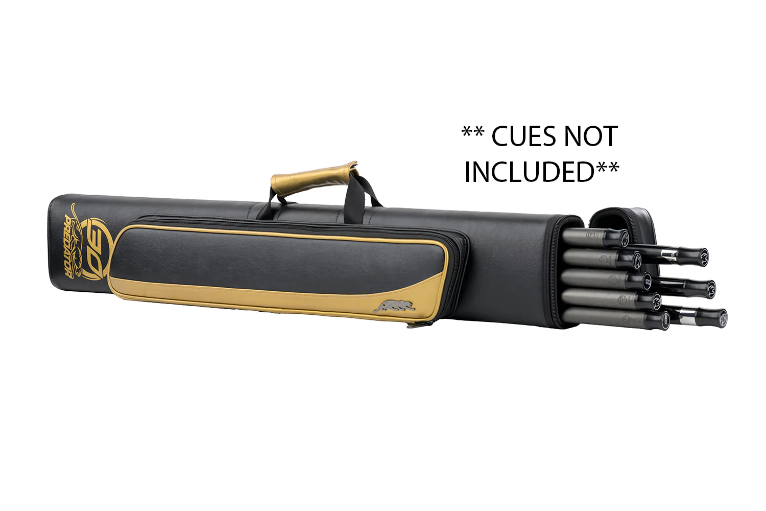 Predator Roadline 30th Anniversary Black and Gold 3x5 Hard Pool Cue Case - C35BLKGLDH - Image 2