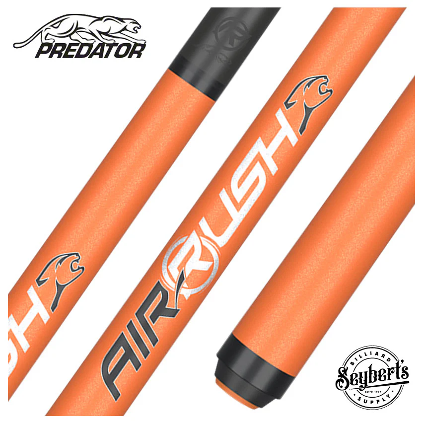 Predator AIR Rush Flare Orange Jump Cue - No Wrap