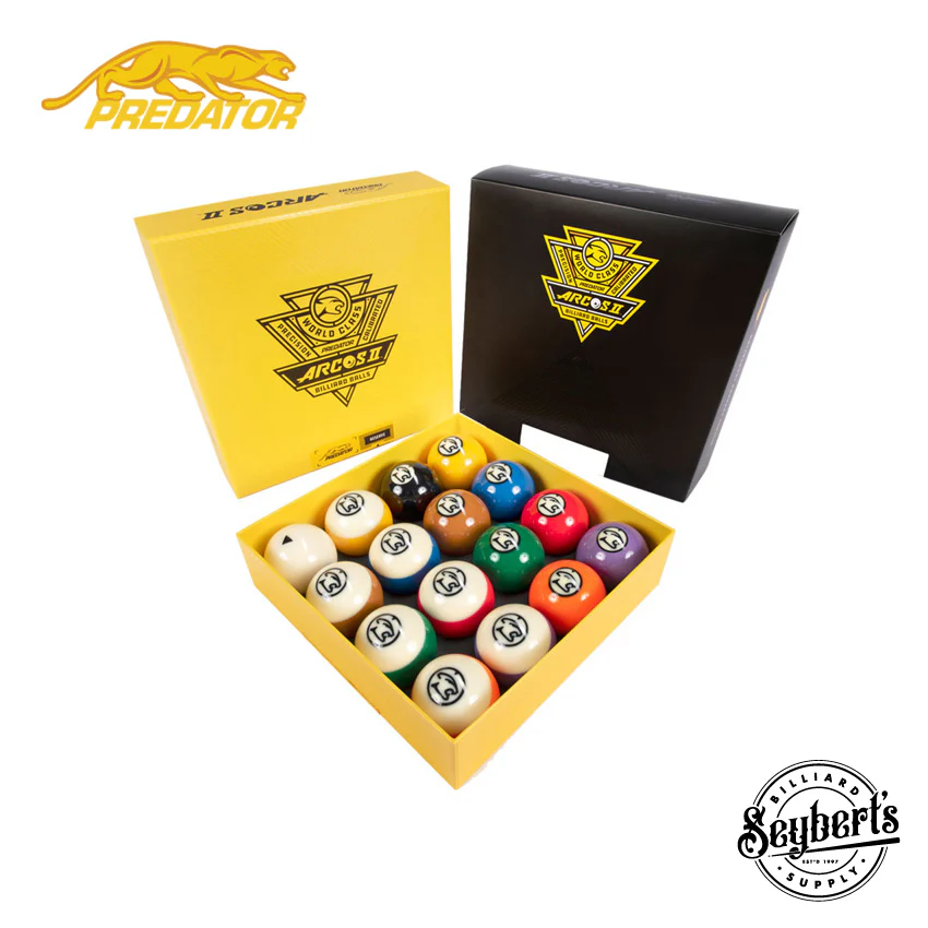 Predator Arcos II Pool Ball Set by Aramith