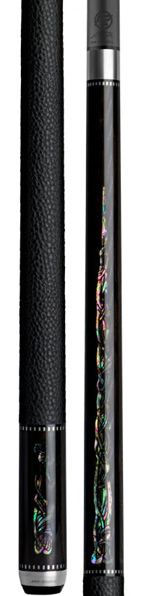 Predator Limited Edition Ebony with Gordian Knot Inlays and Luxe Leather Wrap - Radial - Image 3