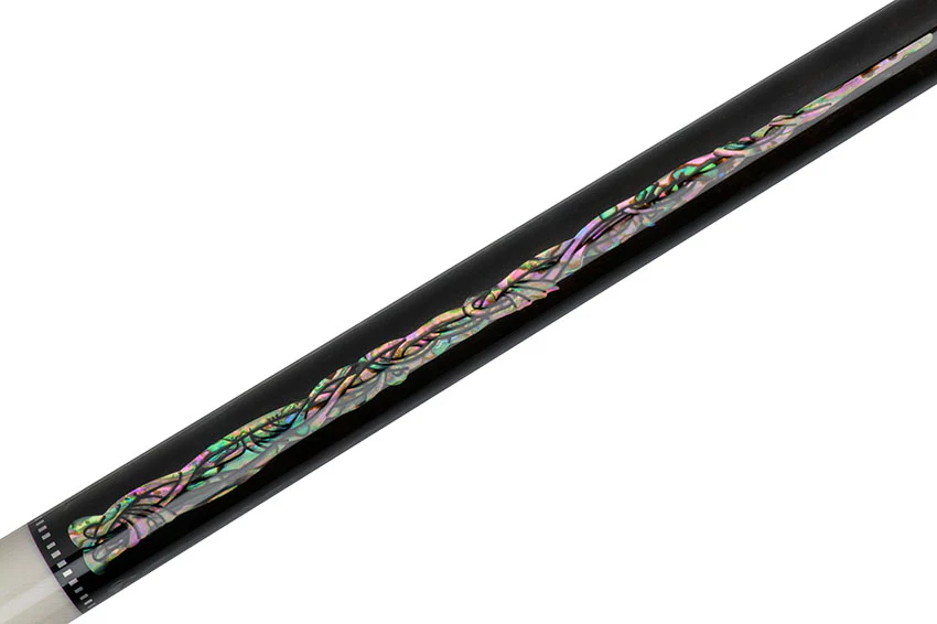 Predator Limited Edition Ebony with Gordian Knot Inlays No Wrap Pool Cue - Radial - Image 6