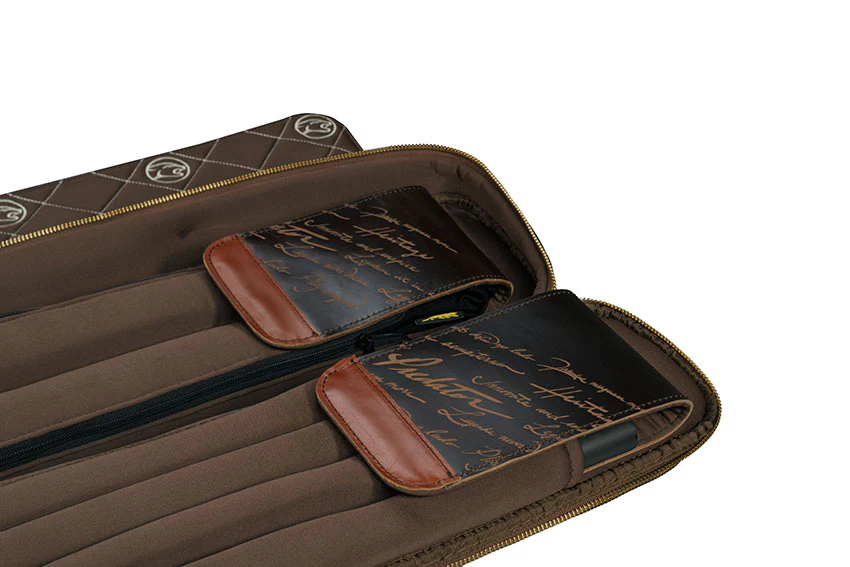 Predator Limited Edition Legacy 2x4 Soft Pool Cue Case - Dark Brown - Image 10