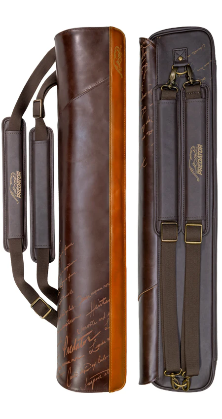 Predator Limited Edition Legacy 2x4 Soft Pool Cue Case - Dark Brown - Image 2