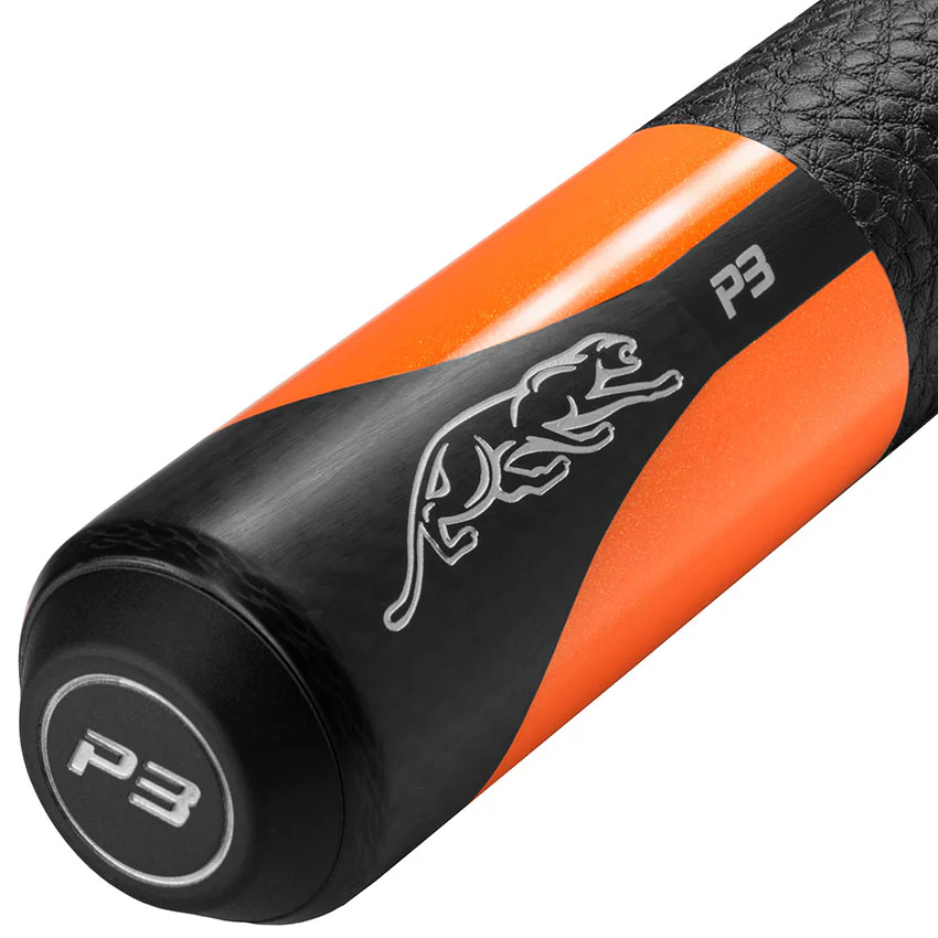 Predator P3 Flare Orange Pool Cue with Luxe Leather Wrap - Uniloc - Image 7