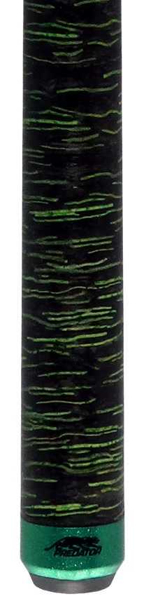 Predator SP2 Nova Limited Cue with Black/Green Impression Stacked Wrap Uni-Loc - SP2GRN1SLWIMPBKGRN - Image 2
