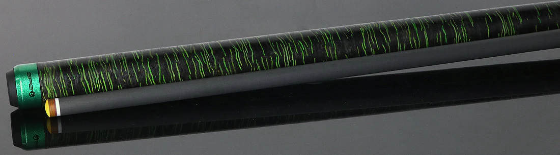 Predator SP2 Nova Limited Cue with Black/Green Impression Stacked Wrap Uni-Loc - SP2GRN1SLWIMPBKGRN - Image 3