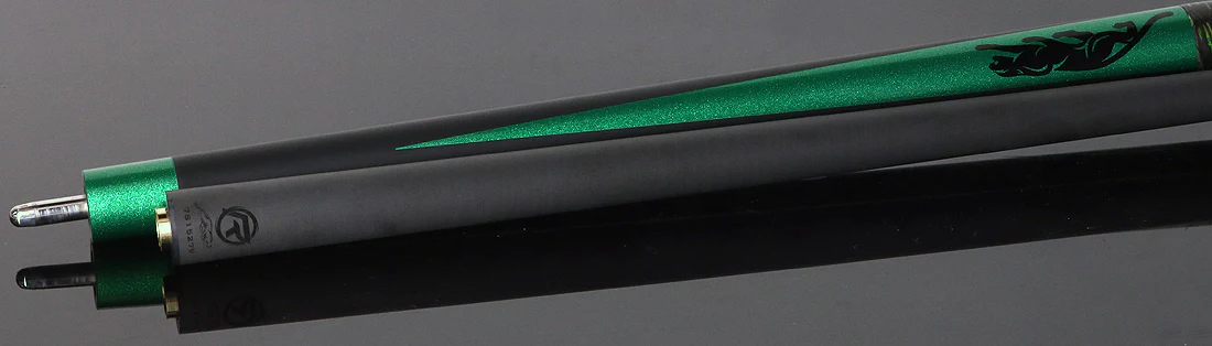 Predator SP2 Nova Limited Cue with Black/Green Impression Stacked Wrap Uni-Loc - SP2GRN1SLWIMPBKGRN - Image 4