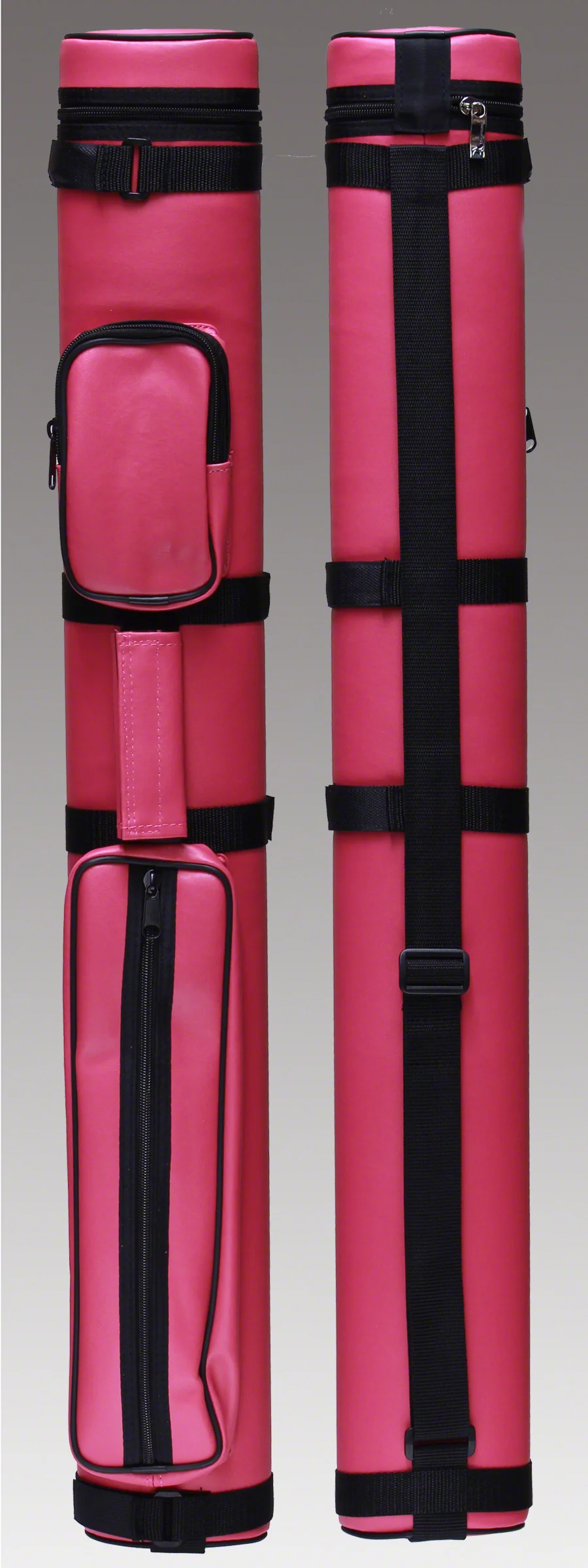 Pro Series Traditional Pink 2x2 Hard Pool Cue Case - PR22VPK - Image 2