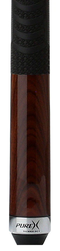 Pure X Exotic Rosewood Pool Cue with MZ Sport Grip Wrap - Image 2