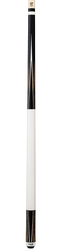 Pure X Midnight Black with Bocote and Black Palm Point Graphic Wrapless Pool Cue - Image 4