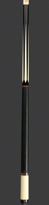 PureX Technology Pool Cue - Black & White with Cocobolo Accent Rings - HXT96 - Image 5