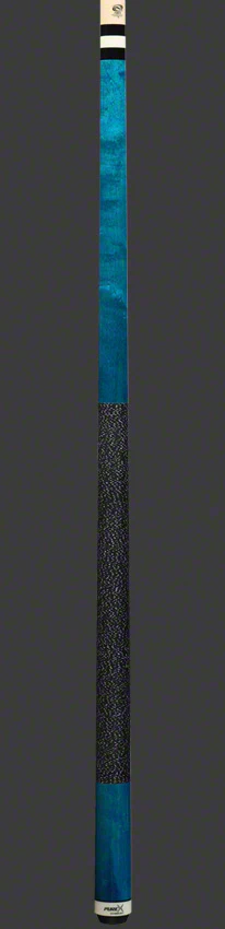 PureX Technology Pool Cue - Teal Stained Birdseye Maple - HXTC10 - Image 3